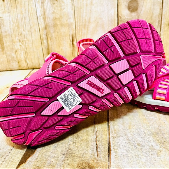 Merrell Girls Spinner 3 Strap Sandal - Picture 9 of 16